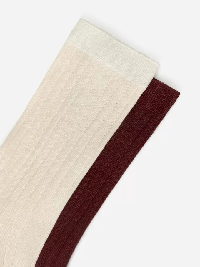 2er-Set Socken aus Seidenmischung 2er-Set Socken aus Seidenmischung