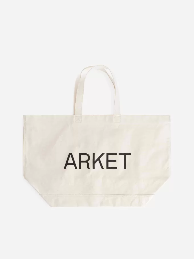ARKET Übergroße Canvas-Tasche ARKET Übergroße Canvas-Tasche