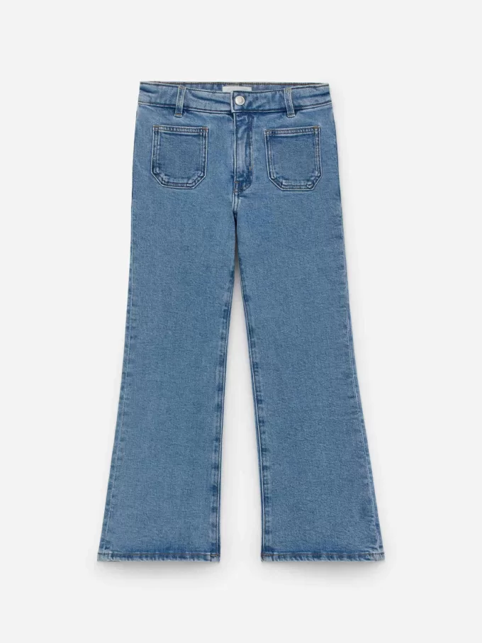 Ausgestellte Jeanshose Ausgestellte Jeanshose