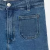 Ausgestellte Jeanshose Ausgestellte Jeanshose