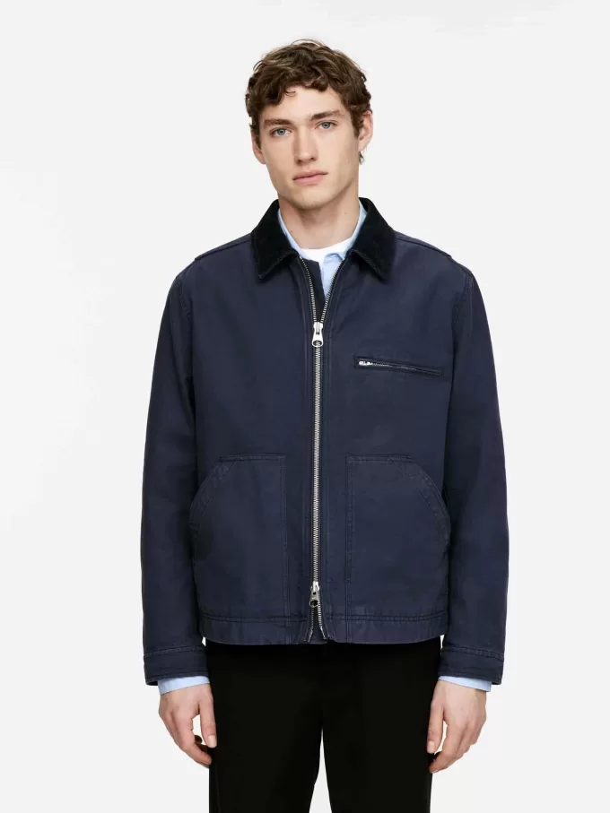 Baumwoll-Canvas-Jacke Baumwoll-Canvas-Jacke