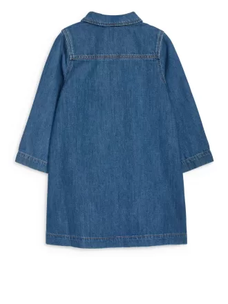 Baumwoll-Jeanskleid