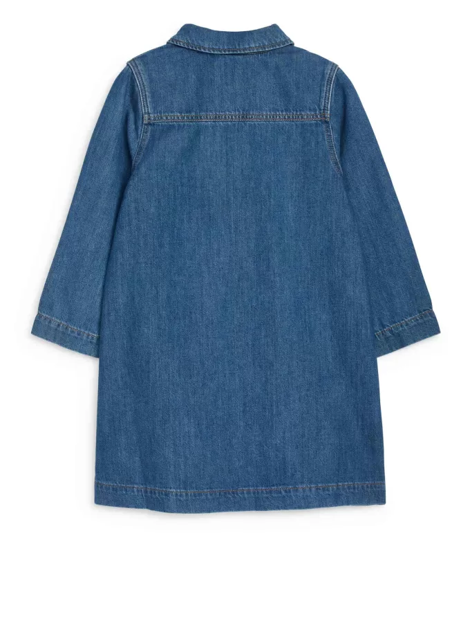 Baumwoll-Jeanskleid