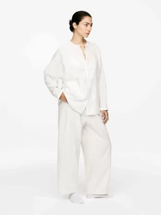 Baumwoll-Leinen-Hemd