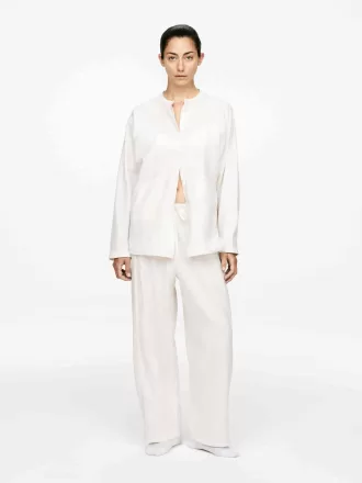 Baumwoll-Leinen-Hose