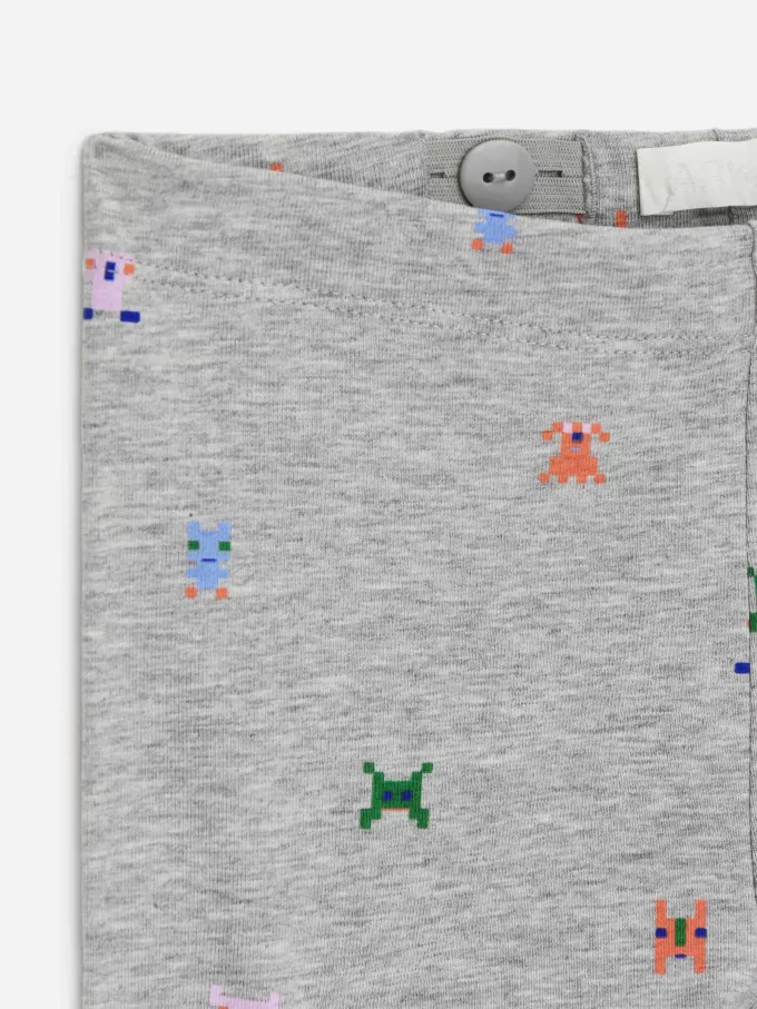 Bedruckte Jersey-Leggings Bedruckte Jersey-Leggings