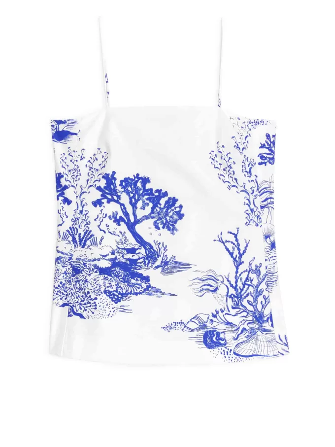 Bedrucktes Trägeroberteil Bedrucktes Trägeroberteil