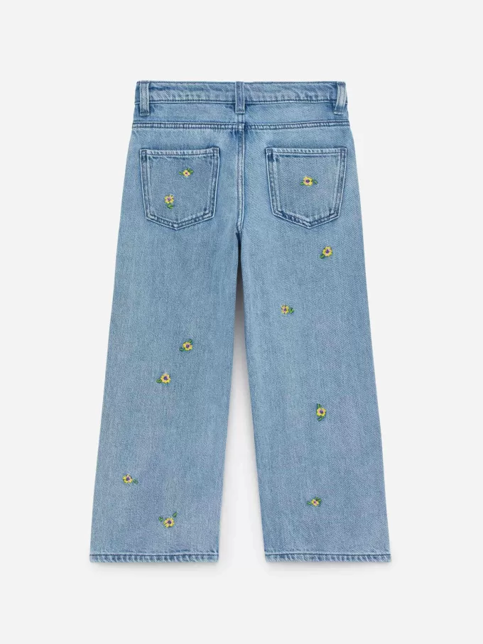 Bestickte Jeanshose Bestickte Jeanshose
