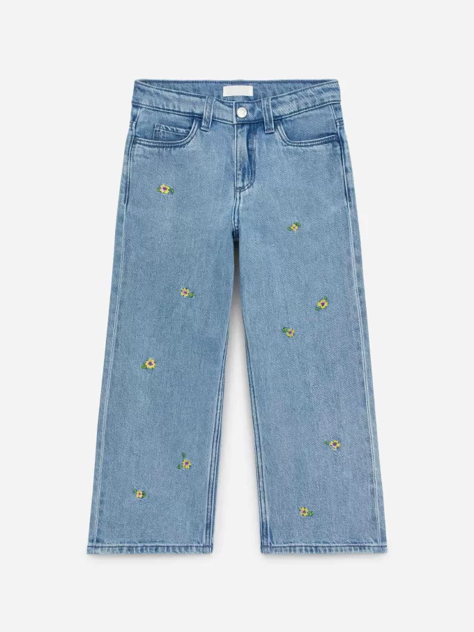 Bestickte Jeanshose Bestickte Jeanshose