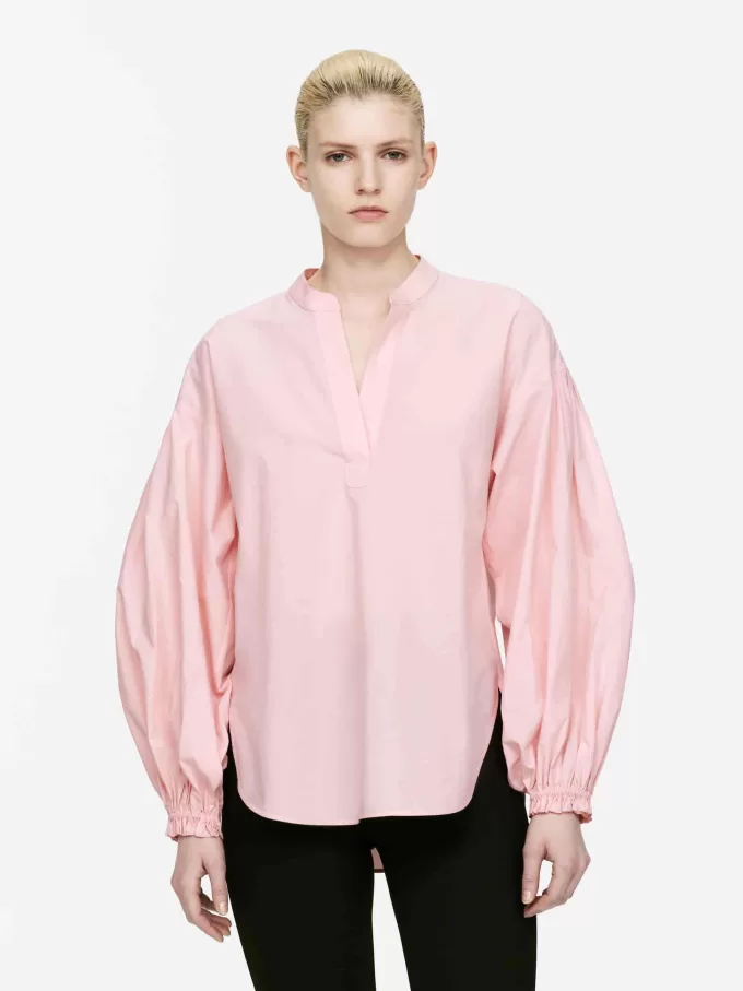 Bluse mit voluminösen Ärmeln Bluse mit voluminösen Ärmeln