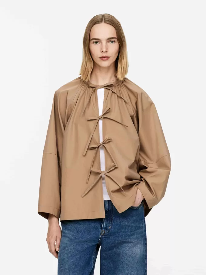 Bluse zum Binden vorne Bluse zum Binden vorne