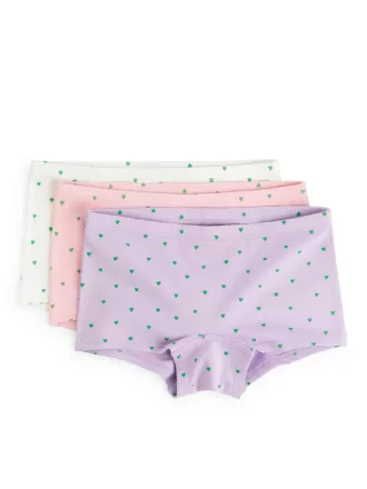 Boxershorts aus Baumwolljersey im 3er-Set