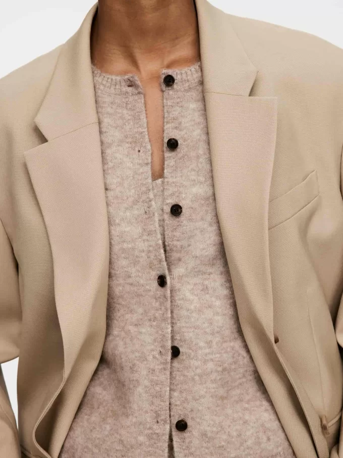 Cardigan aus Alpaka-Wollmischung Cardigan aus Alpaka-Wollmischung