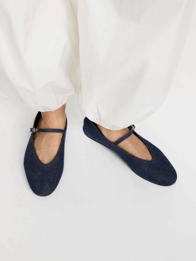 Denim-Mary-Jane-Flats Denim-Mary-Jane-Flats