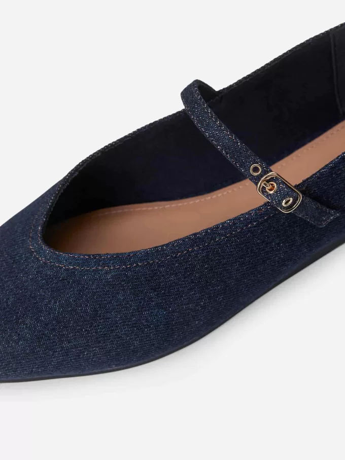 Denim-Mary-Jane-Flats Denim-Mary-Jane-Flats