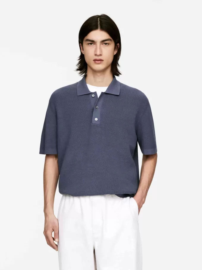 Feinstrick-Poloshirt Feinstrick-Poloshirt