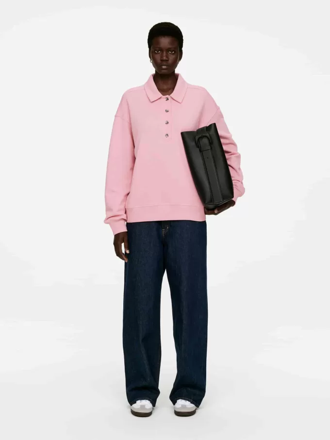 French-Terry-Poloshirt French-Terry-Poloshirt