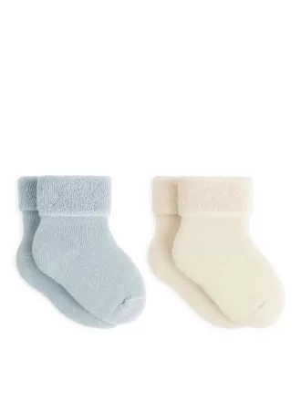 Frottee-Babysocken