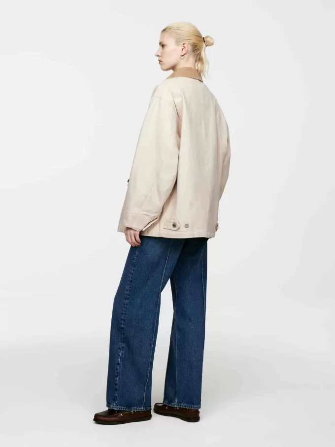 Gefütterte Canvas-Jacke Gefütterte Canvas-Jacke