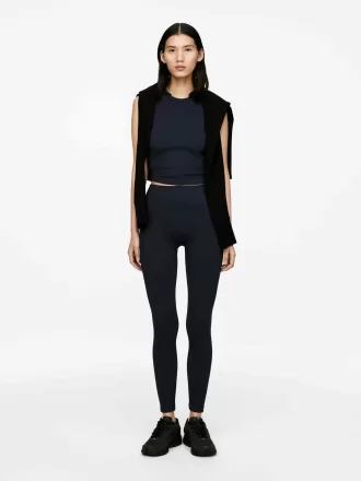 Gerippte nahtlose Strumpfhose Gerippte nahtlose Strumpfhose