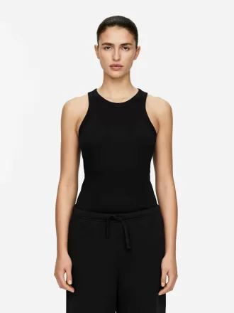 Geripptes Racer-Tanktop