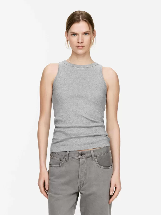 Geripptes Tanktop