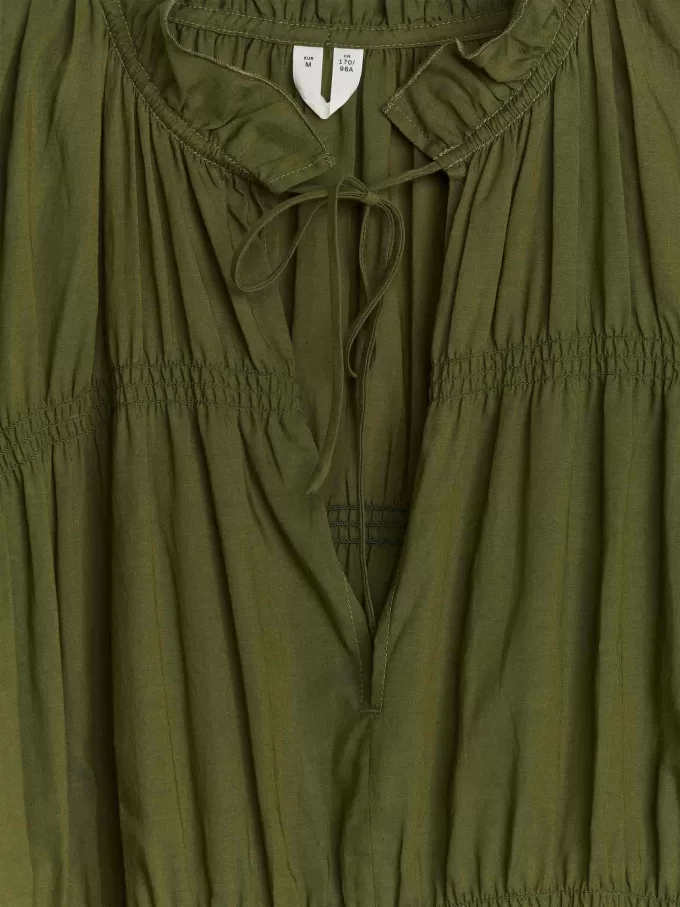 Gesmoktes Maxikleid Gesmoktes Maxikleid