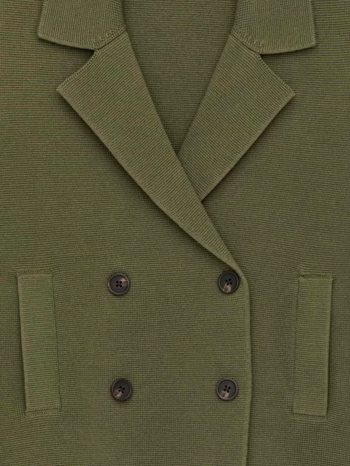 Gestrickte Baumwolljacke Gestrickte Baumwolljacke