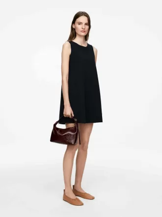 Gestricktes A-Linien-Kleid