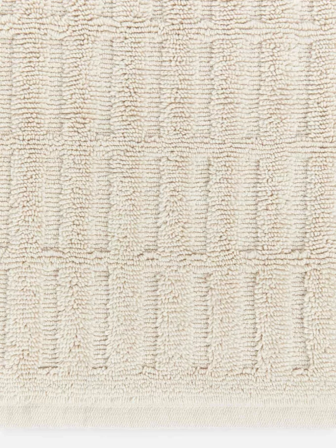 Große Badematte aus Baumwolle Große Badematte aus Baumwolle