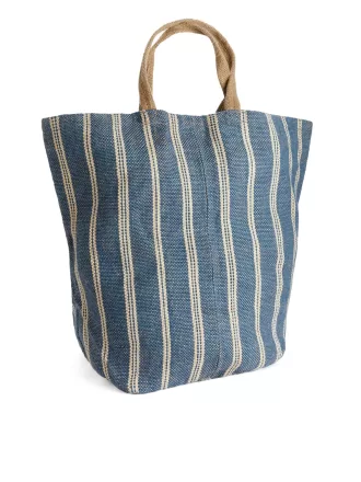 Große Jute-Tragetasche