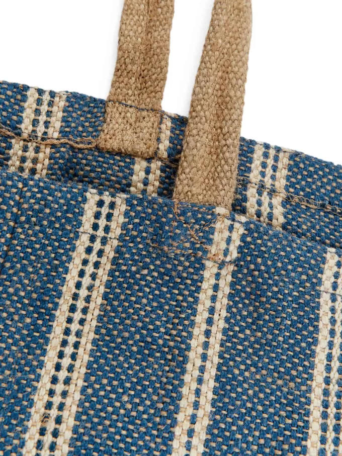 Große Jute-Tragetasche