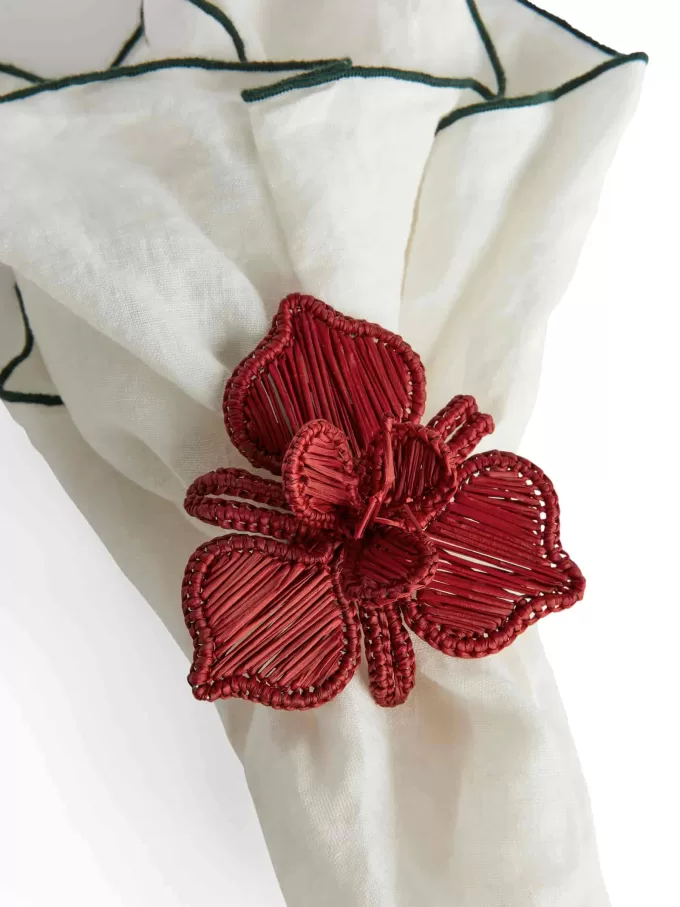 Guanabana-Blumen-Serviettenring Guanabana-Blumen-Serviettenring