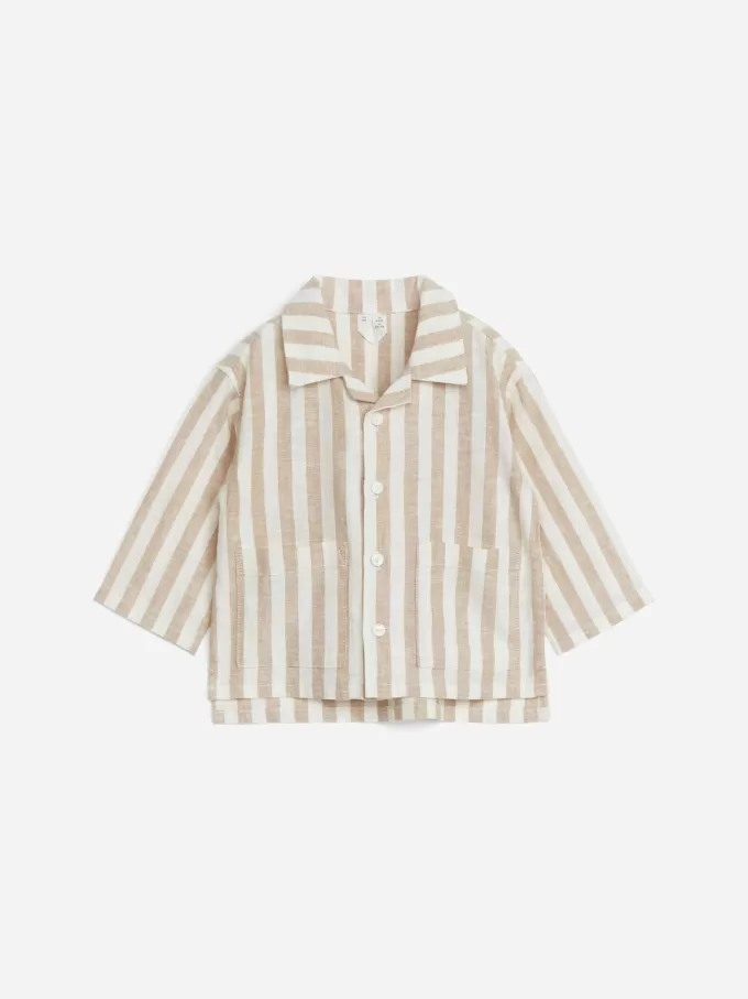 Hemd aus Leinen-Baumwolle Hemd aus Leinen-Baumwolle