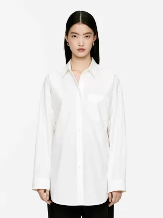 Hemd mit Fledermausärmeln