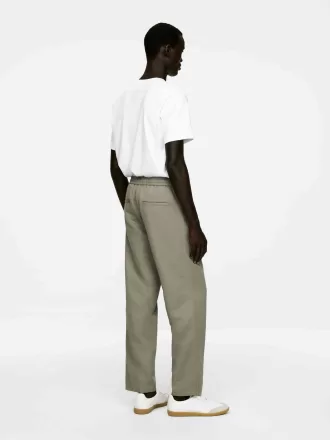 Hose aus Leinenmischung