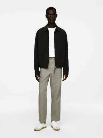 Hose aus Leinenmischung