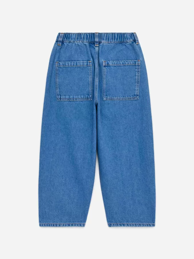 Hose aus gewaschenem Denim Hose aus gewaschenem Denim