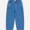Hose aus gewaschenem Denim Hose aus gewaschenem Denim