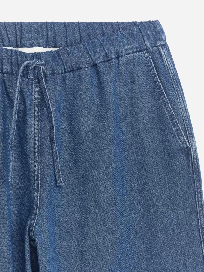 Jeanshose mit Kordelzug Jeanshose mit Kordelzug