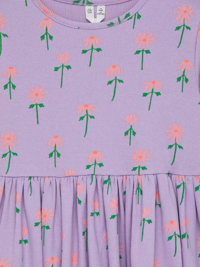 Kleid aus Baumwollripp Kleid aus Baumwollripp