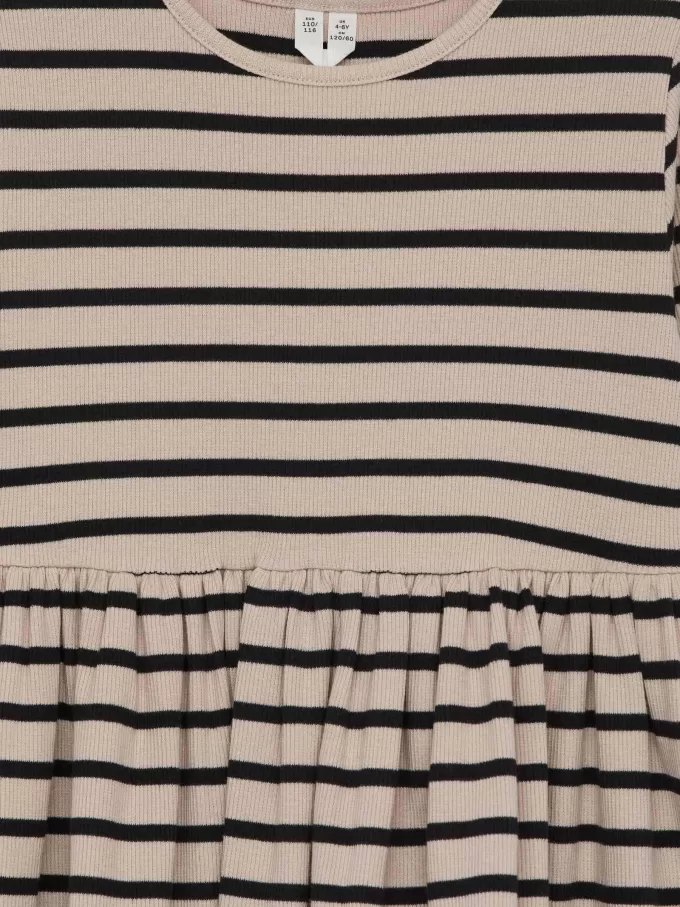 Kleid aus Baumwollripp Kleid aus Baumwollripp