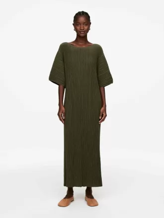 Kleid aus Rippstrick