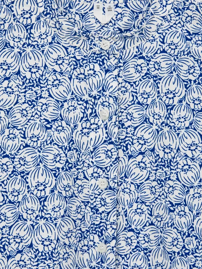 Kleid mit Baumwolldruck Kleid mit Baumwolldruck