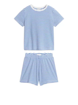Kurzes Jersey-Pyjama-Set