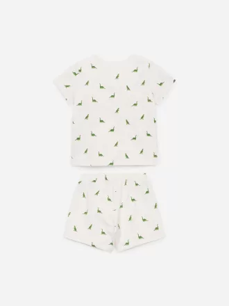 Kurzes Jersey-Pyjama-Set