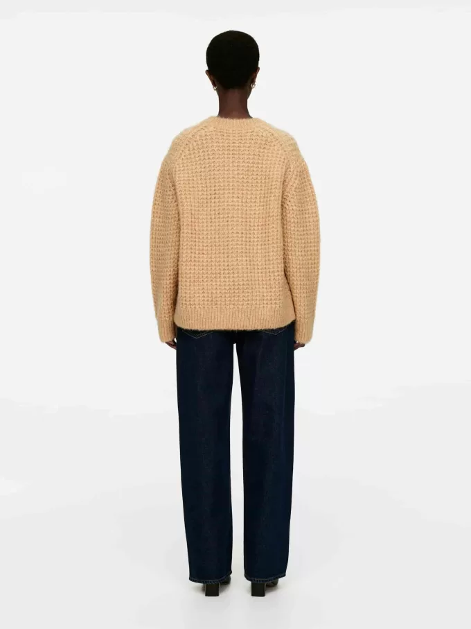 Lässiger Woll-Alpaka-Pullover Lässiger Woll-Alpaka-Pullover