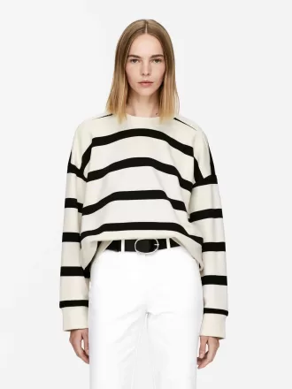 Lässiges Frottee-Sweatshirt