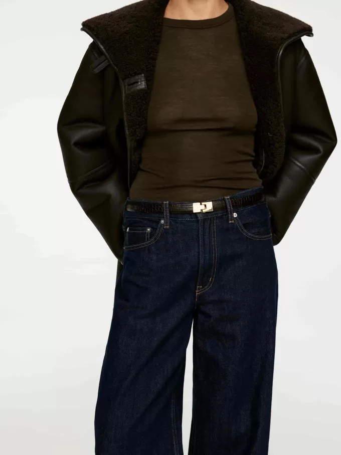 Langärmliges Merino-Top Langärmliges Merino-Top