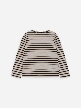 Langärmliges T-Shirt aus Baumwolle